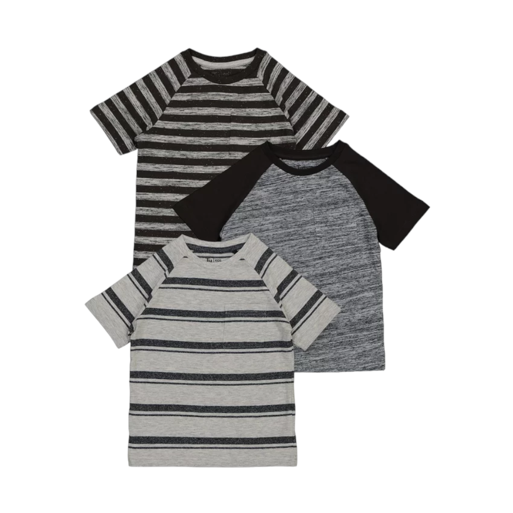 Tu Clothing Monochrome T-Shirts 3 Pack