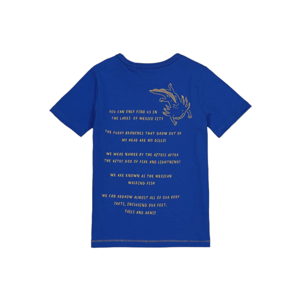 Tu Clothing Blue Axolotl Graphic T-Shirt - Image 3